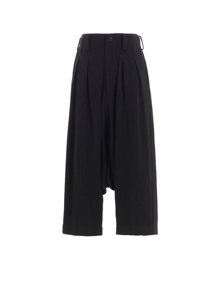 W/NY HERRINGBONE 2-TUCK SAROUEL PANTS