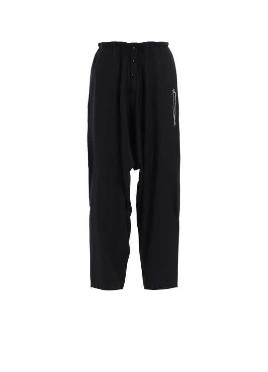 Y'S STITCH SAROUEL WITH WAIST STRING