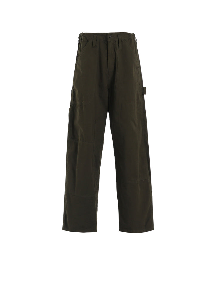 COTTON TWILL GARMENT DYE WORK PANTS