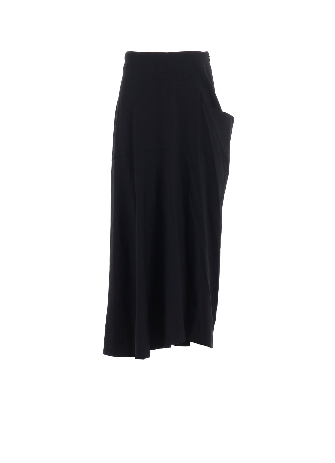 WOOL BLEND TWILL DRAPE SKIRT – THE SHOP YOHJI YAMAMOTO