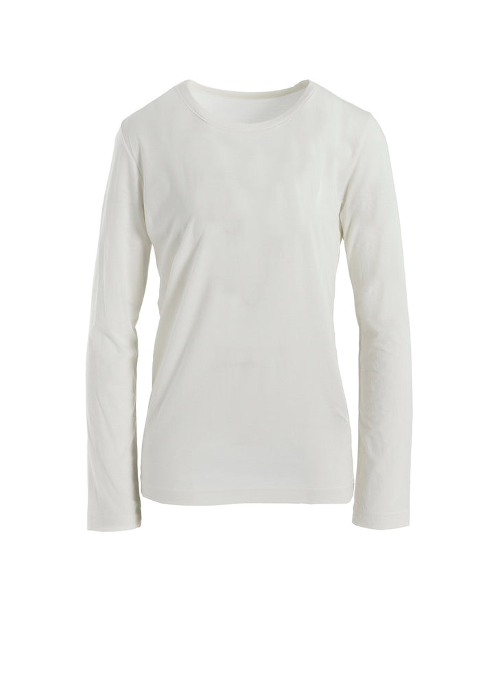 SOFT JERSEY ROUND NECK LONG T