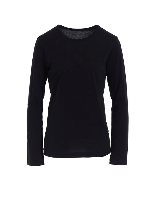 SOFT JERSEY ROUND NECK LONG T