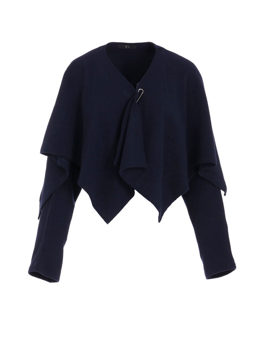 W/NY JERSEY BOLERO CARDIGAN