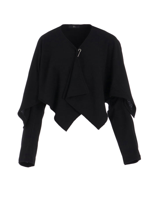 W/NY JERSEY BOLERO CARDIGAN