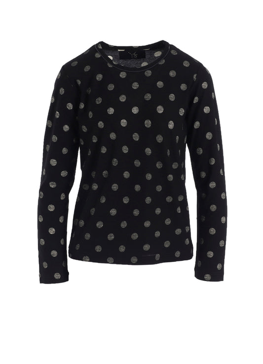 POLKA DOT Y'S STITCH LONG SLEEVE T
