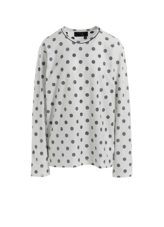 POLKA DOT Y'S STITCH LONGSLEEVE BIG T