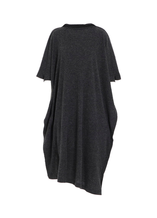 W/NY JERSEY DOLMAN SLEEVE DRESS