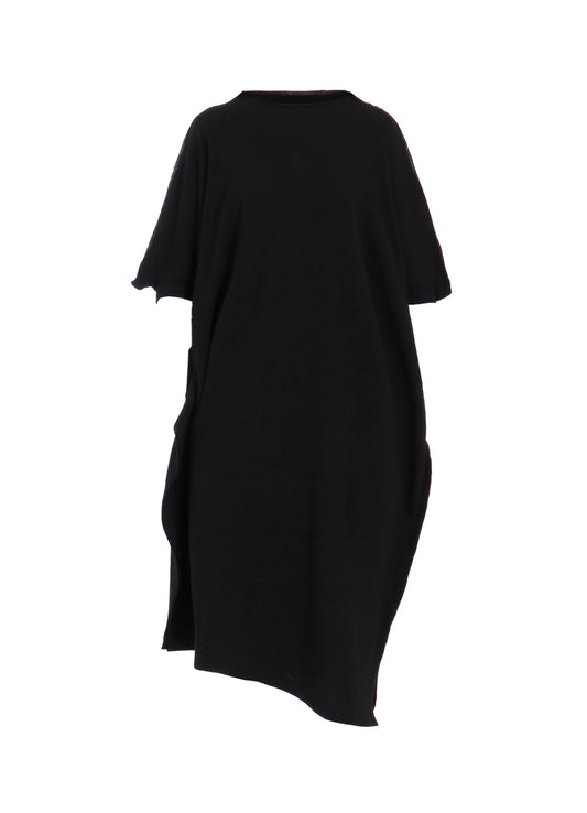 W/NY JERSEY DOLMAN SLEEVE DRESS
