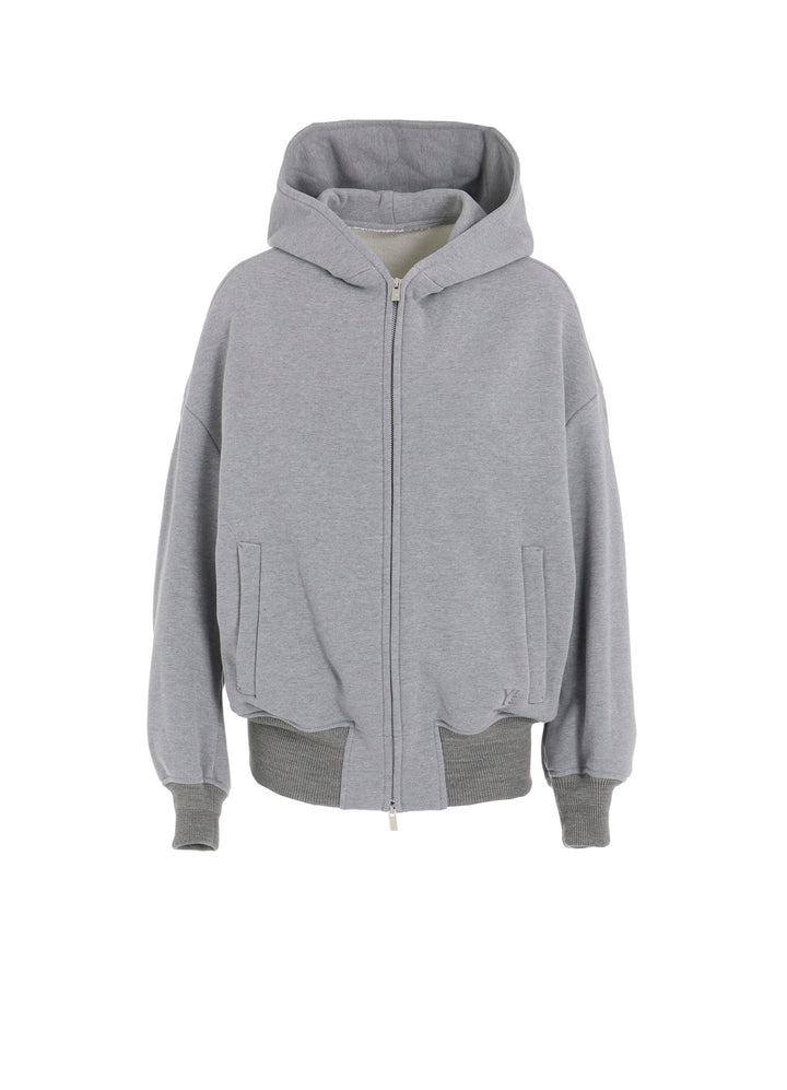 HEAVY FLEECE COLLARED BLOUSON