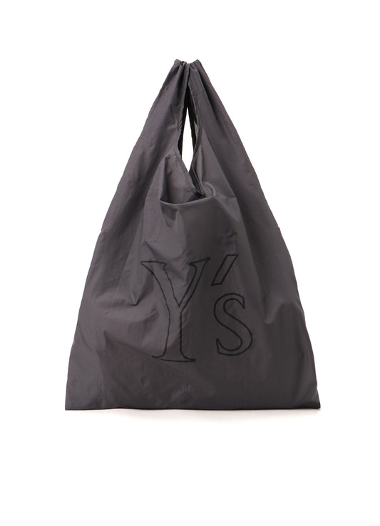 VINTAGE-LIKE NYLON ECO BAG L