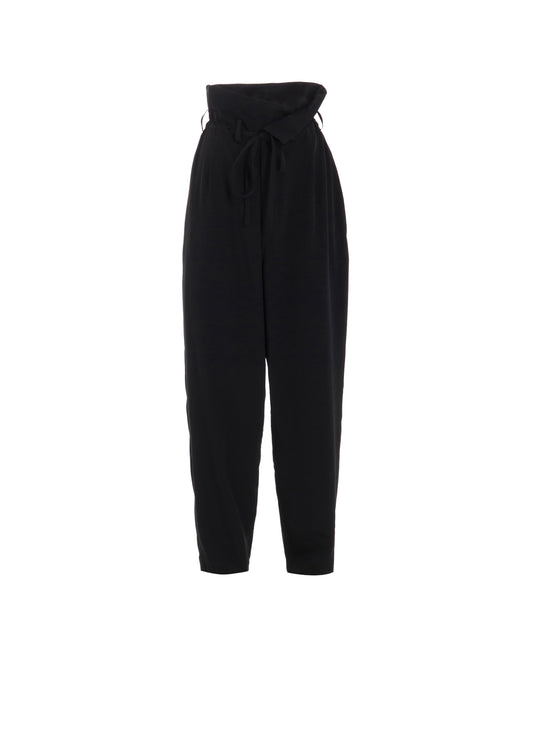 CREPE de CHINE HIGH WAIST PANTS