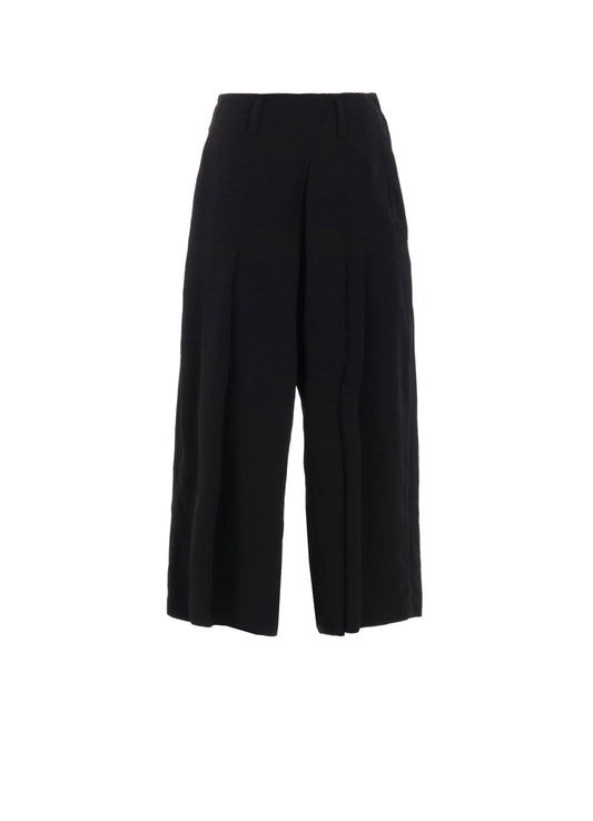 CREPE de CHINE RANDOM TUCK PANTS