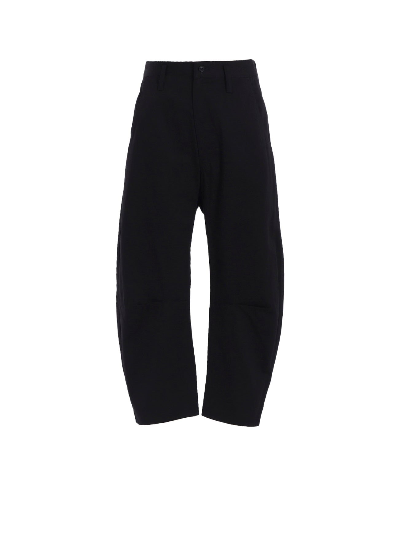 Y’s for Men Cotton Wide Pants black YOHJI YAMAMOTO Y'S FOR MEN - Wide cotton pants with a decorated