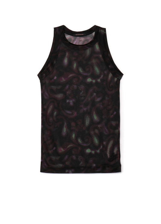 Paisley Print Cutsew Tank Top