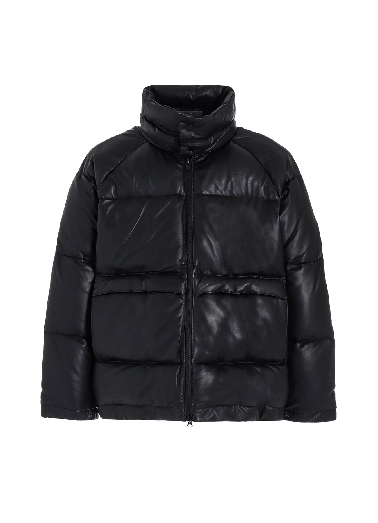 SHEEP SKIN LEATHER DOWN JACKET