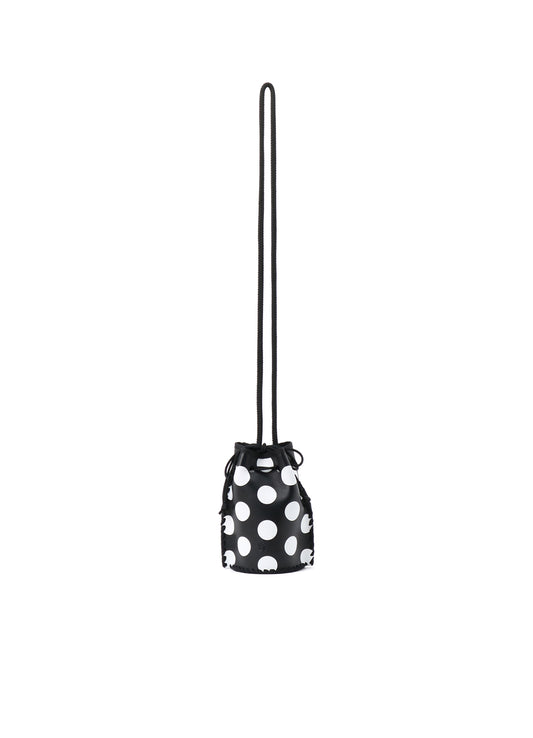 COW LEATHER DRAW STRING BAG