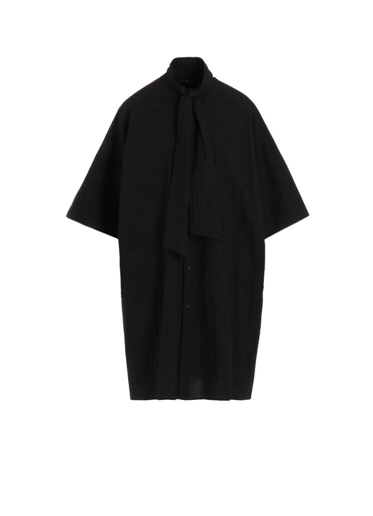 HIGH COUNT TYPEWRITER BOW TIE BIG SHIRT