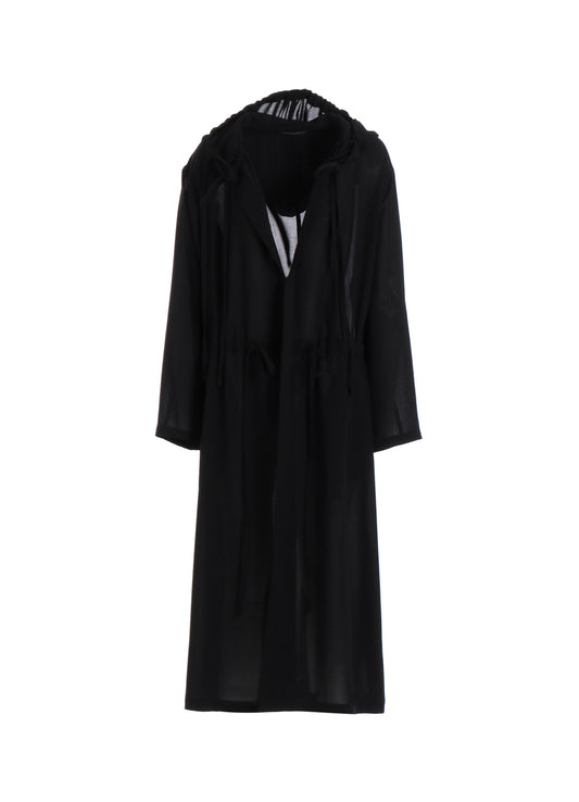 PE/STRONG TWISTED CLOTH HOODIE WITH CORD