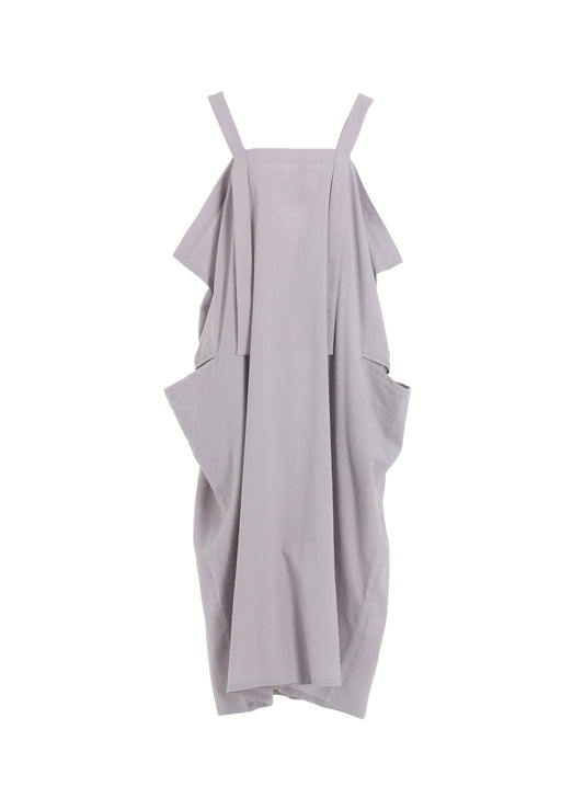 COTTON BOYLE VIYELLA SHOULDER STRAP DRESS