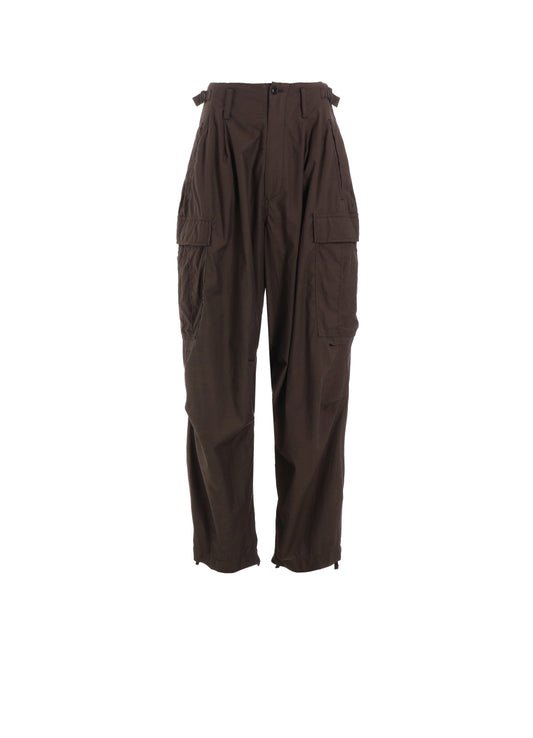 COTTON TYPEWRITER CARGO PANTS