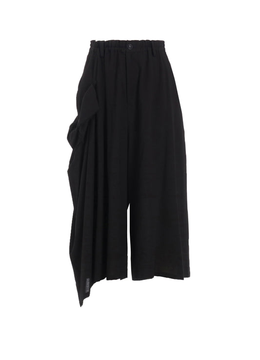 COTTON BOYLE VIYELLA RIGHT DRAPE PANTS