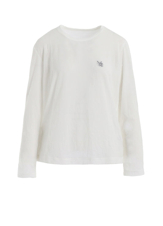WRINKLE JERSEY Y'S STITCH LONG T