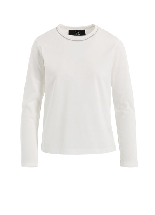 COTON JERSEY Y'S STITCH LONG SLEEVE T