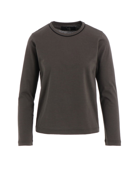 COTON JERSEY Y'S STITCH LONG SLEEVE T
