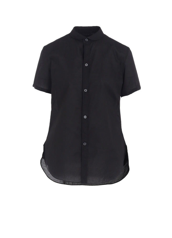 COTTON LAWN ROUND COLLAR SHIRT