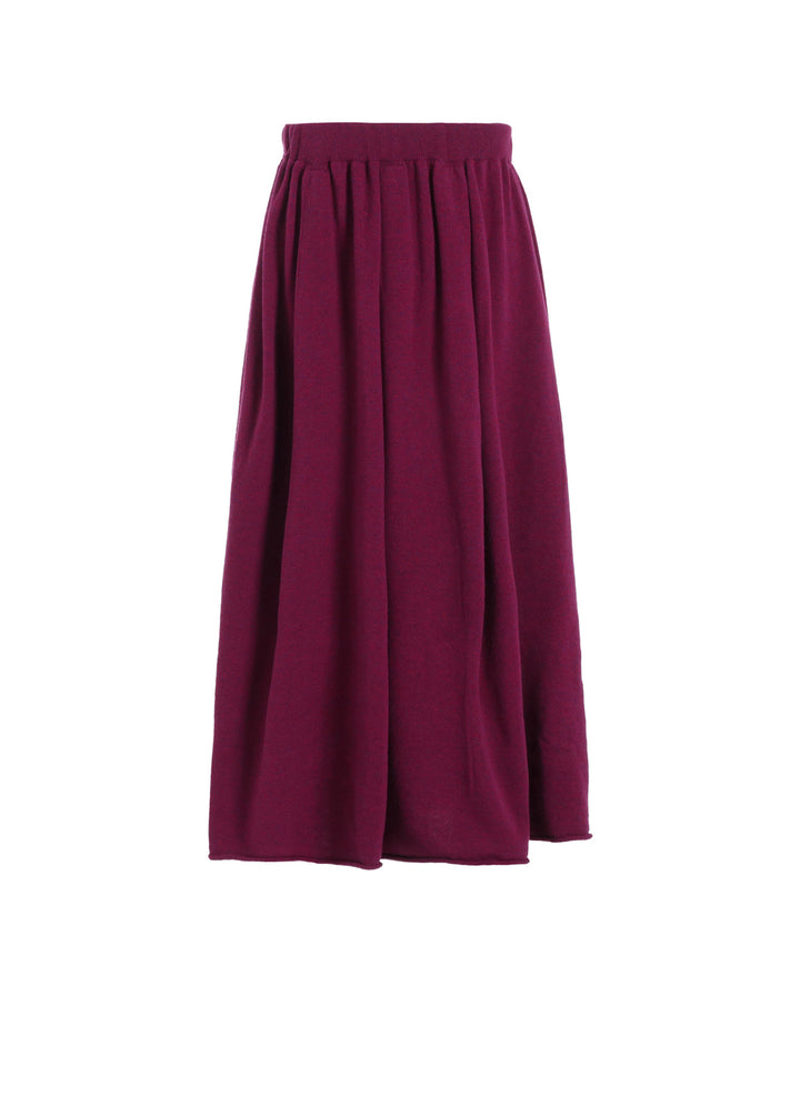 WOOL KNIT SKIRT