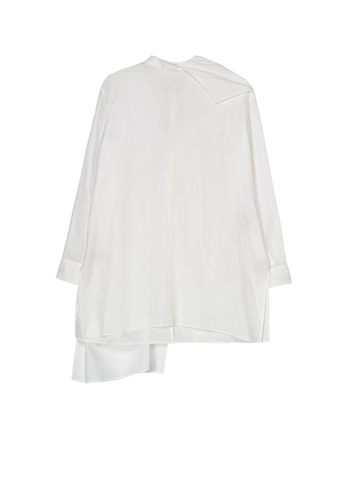 CELLULOSE VIYELLA BACK TIE BLOUSE