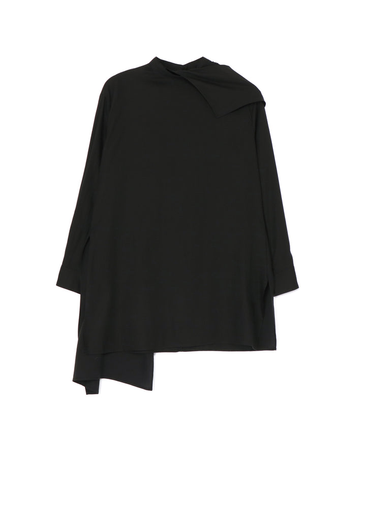 CELLULOSE VIYELLA BACK TIE BLOUSE