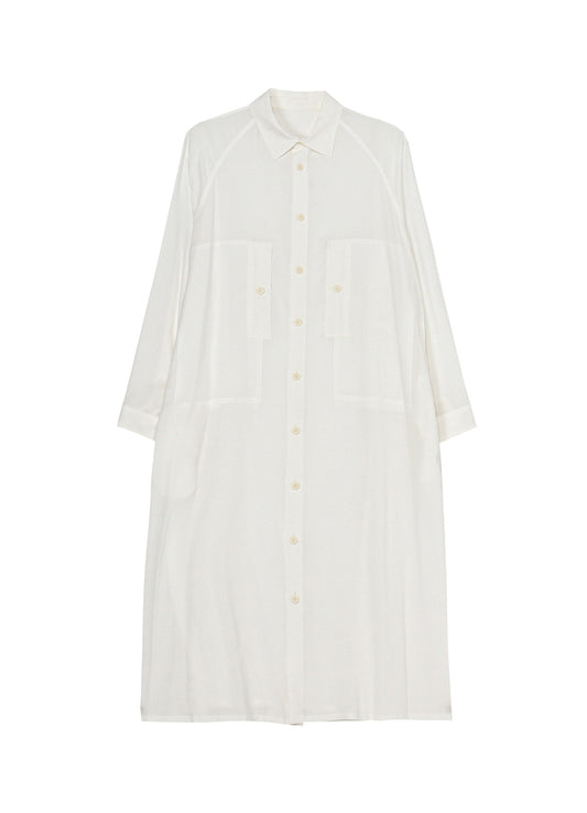 RY/LI SHEETING CHEST POCKET DRESS