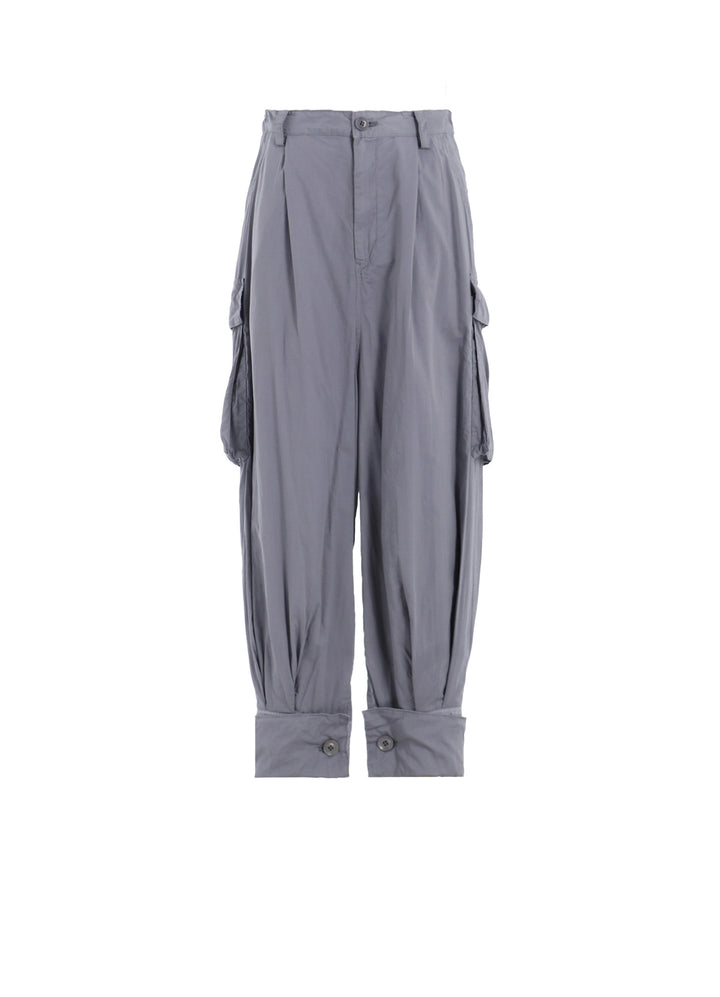 COTTON LAWN GARMENT DYE KHEM CUFFS CARGO PANTS