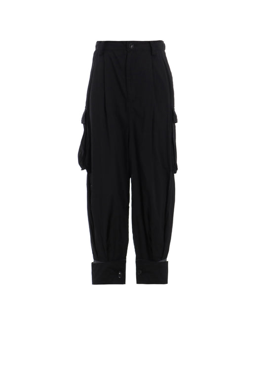 COTTON LAWN GARMENT DYE KHEM CUFFS CARGO PANTS