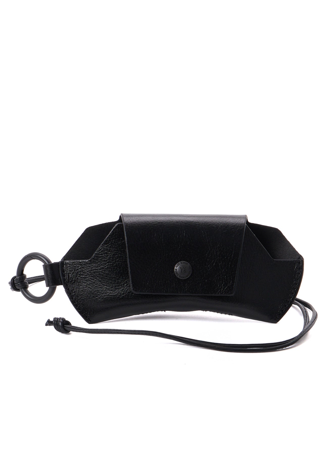 SEMI GLOSS LEATHER EYE-GLASS CASE – THE SHOP YOHJI YAMAMOTO