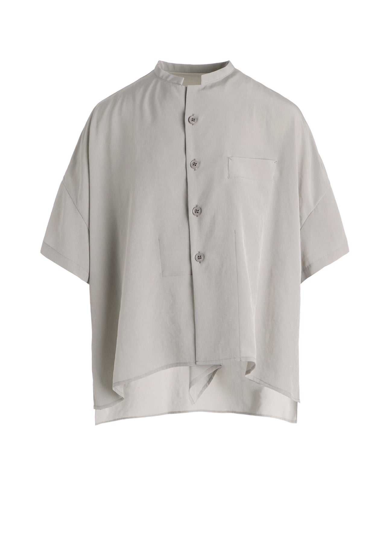 TA/PE CREPE DE CHINE HALF SLEEVE BOX SHIRT – THE SHOP YOHJI YAMAMOTO
