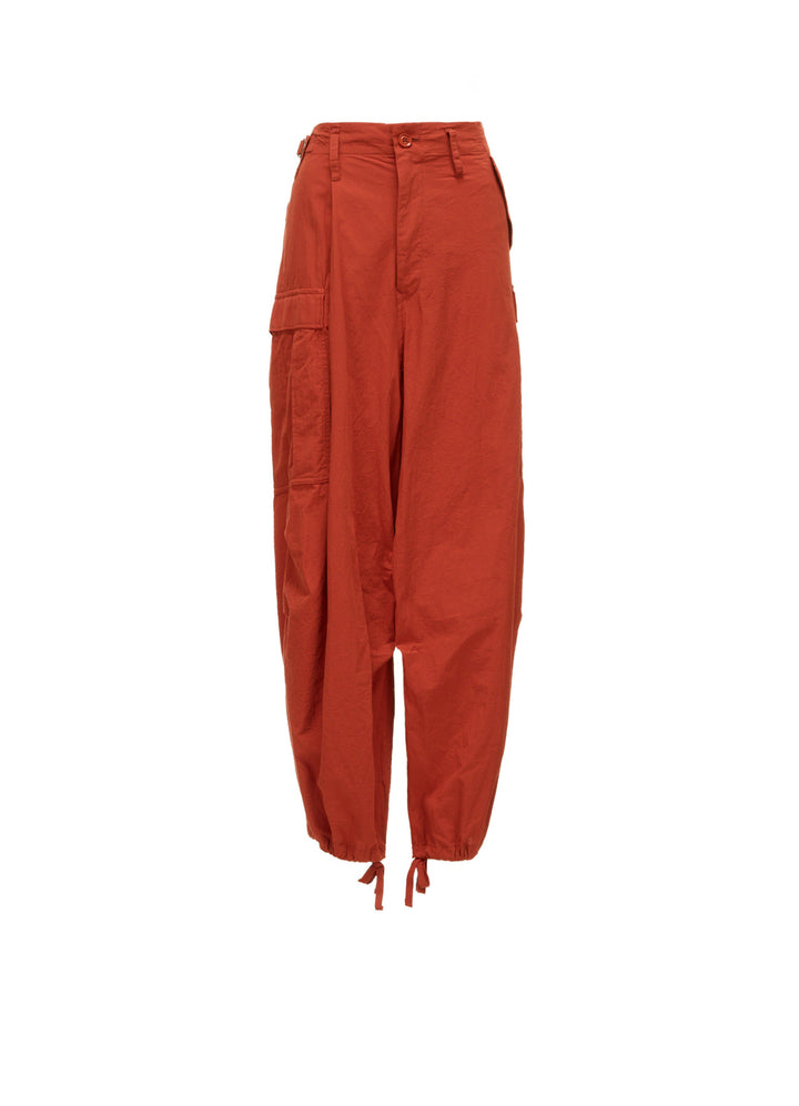 COTTON FLAX MILITARY PANTS