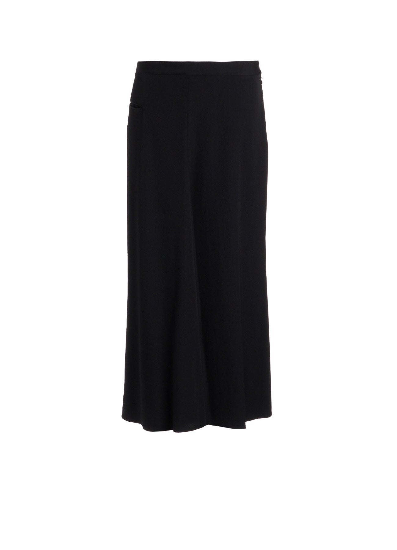 WOOL GABARDINE SEMI FLARE LONG SKIRT – THE SHOP YOHJI YAMAMOTO
