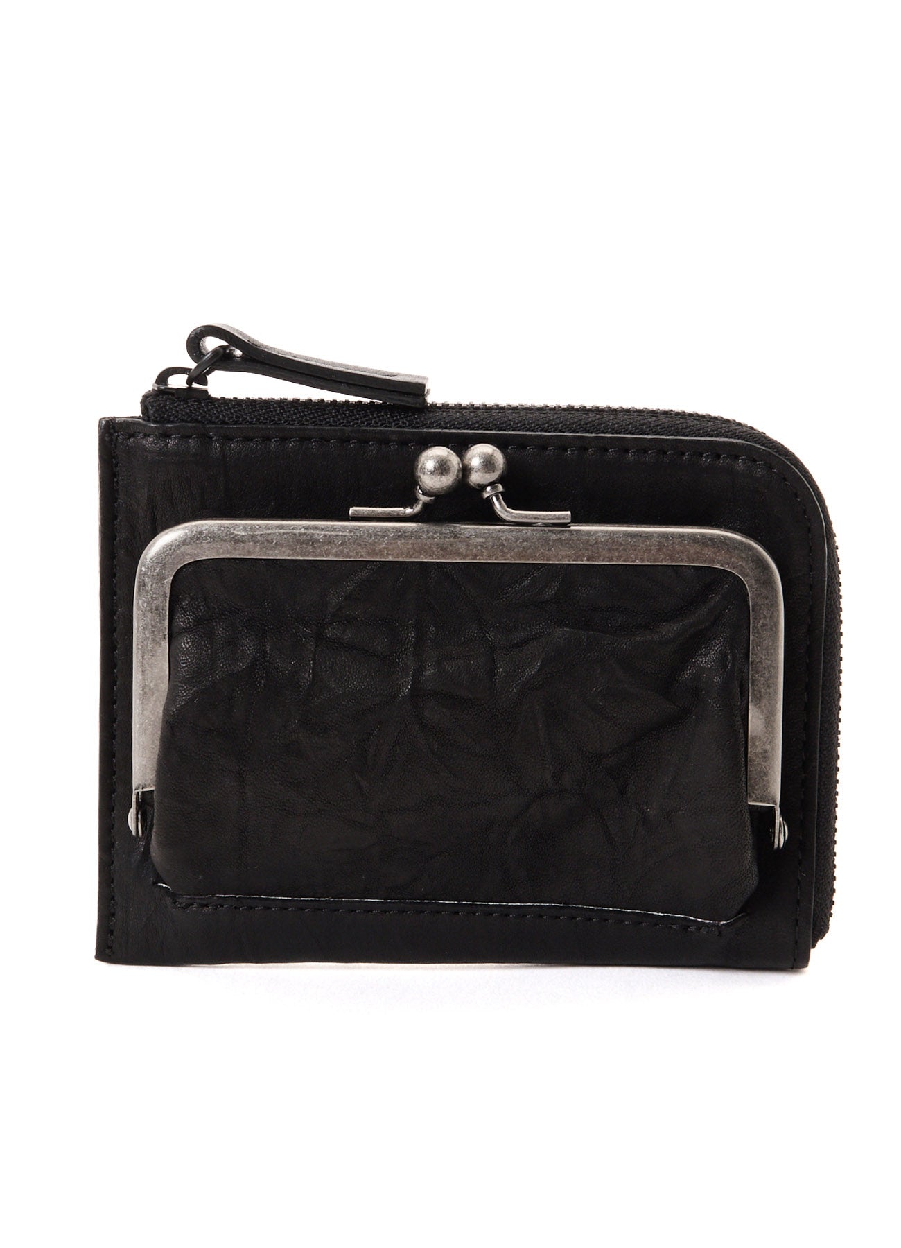 ハムコ SOFT LEATHER L-SHAPE METAL CLASP WALLET – THE SHOP YOHJI YAMAMOTO