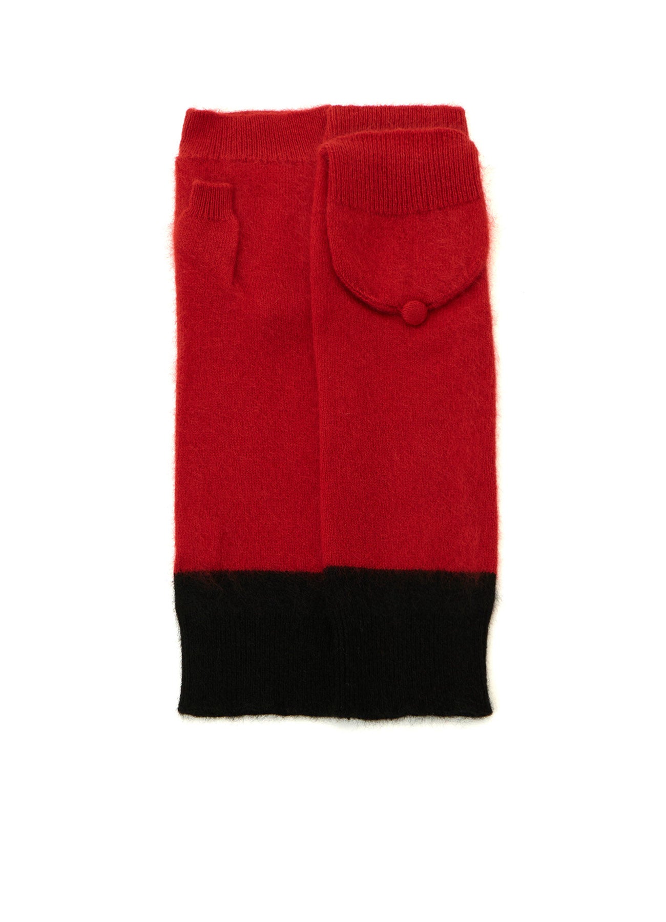 CASHMERE COLOR BLOCKING ARM WARMER – THE SHOP YOHJI YAMAMOTO
