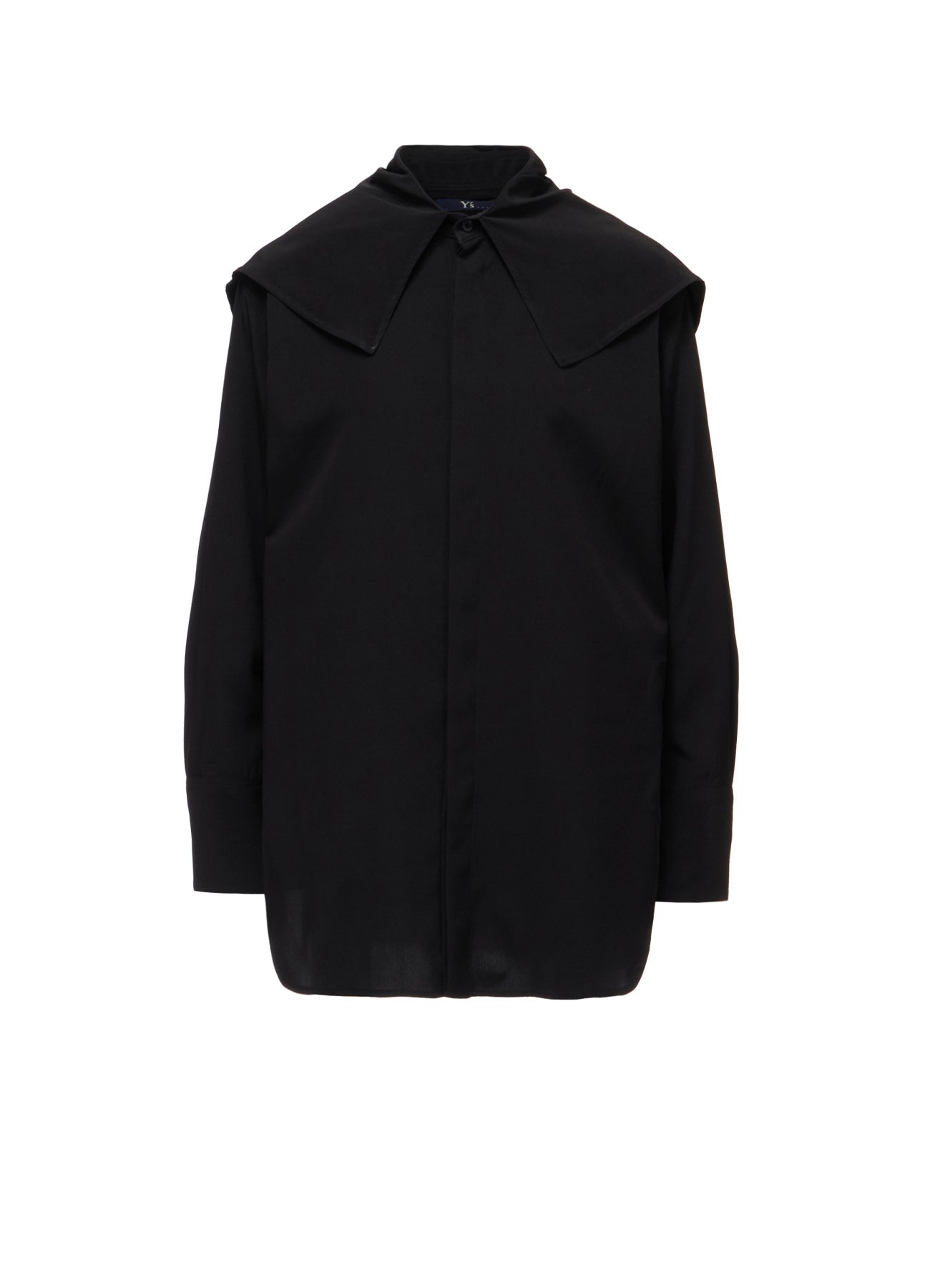 TA/PE SUPER VIYON TUSSER LARGE COLLAR BLOUSE – THE SHOP YOHJI YAMAMOTO
