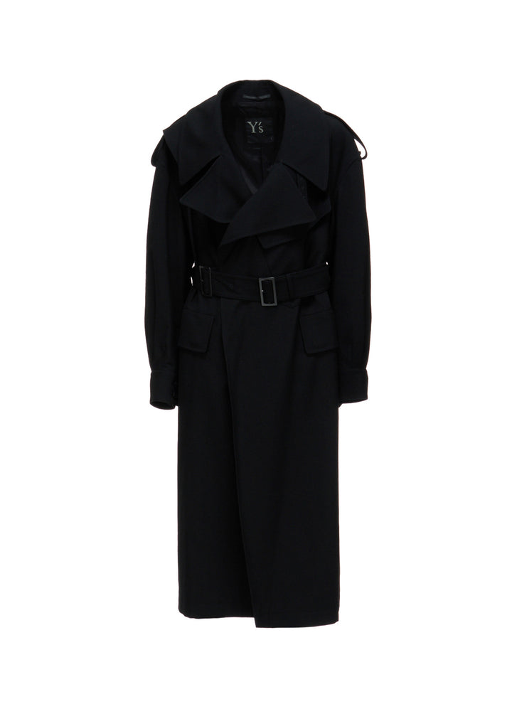 OLD MILITARY SERGE MOTO COAT