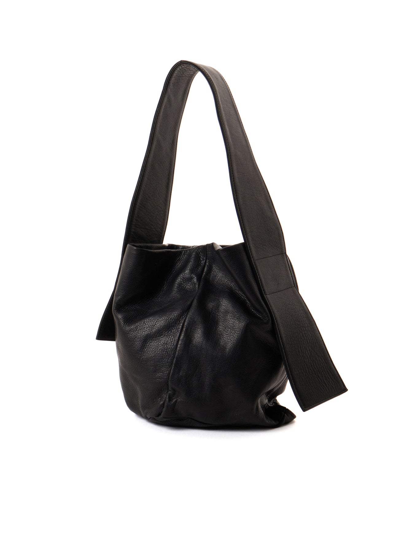 UNFINISHED LEATHER MINI BAG – THE SHOP YOHJI YAMAMOTO