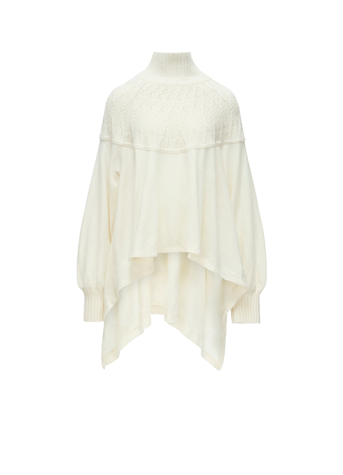 ROUND YOKE HIGH NECK FLARE PULLOVER – THE SHOP YOHJI YAMAMOTO