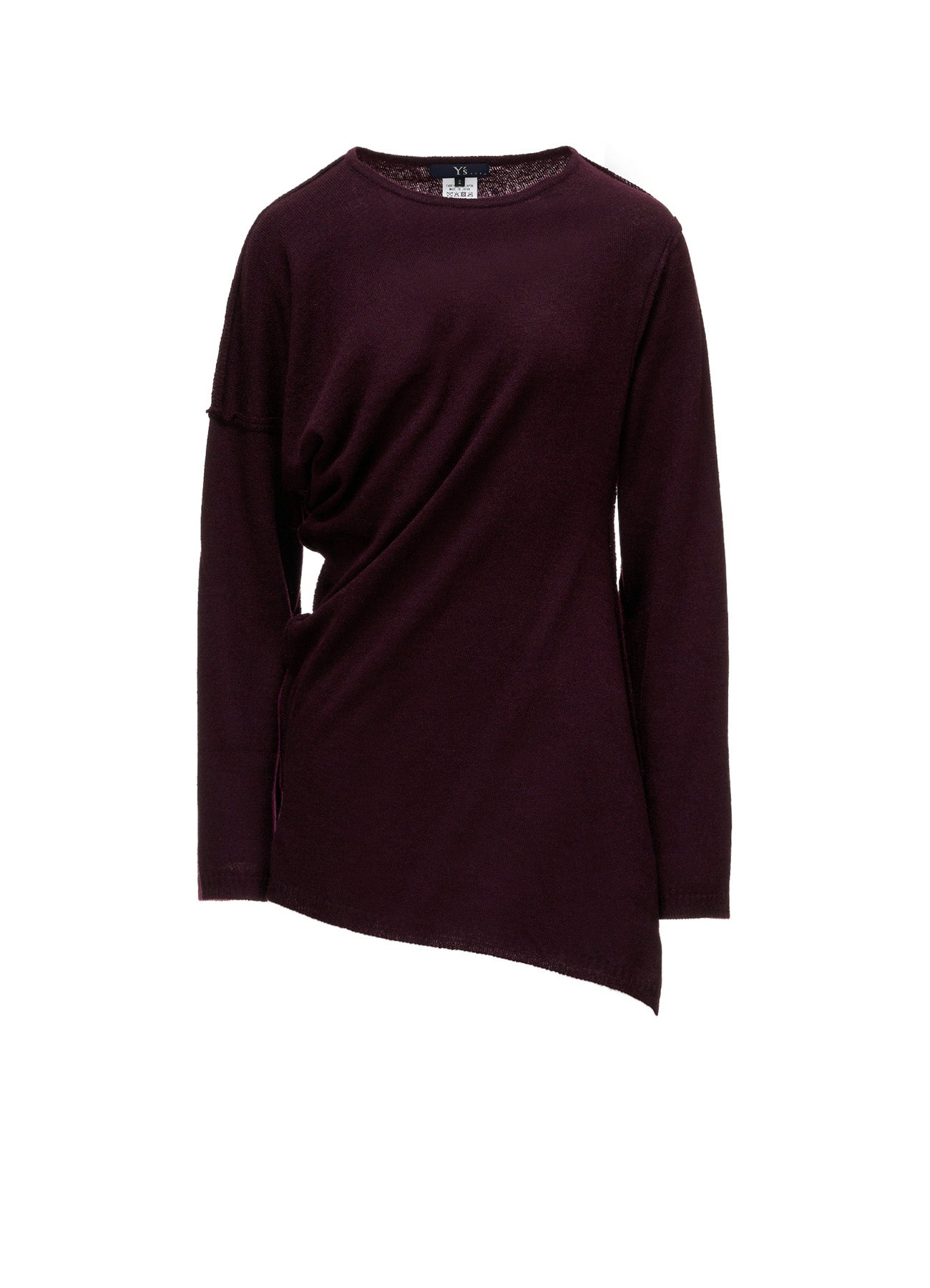 12G JERSEY TWISTED KNIT PULLOVER – THE SHOP YOHJI YAMAMOTO