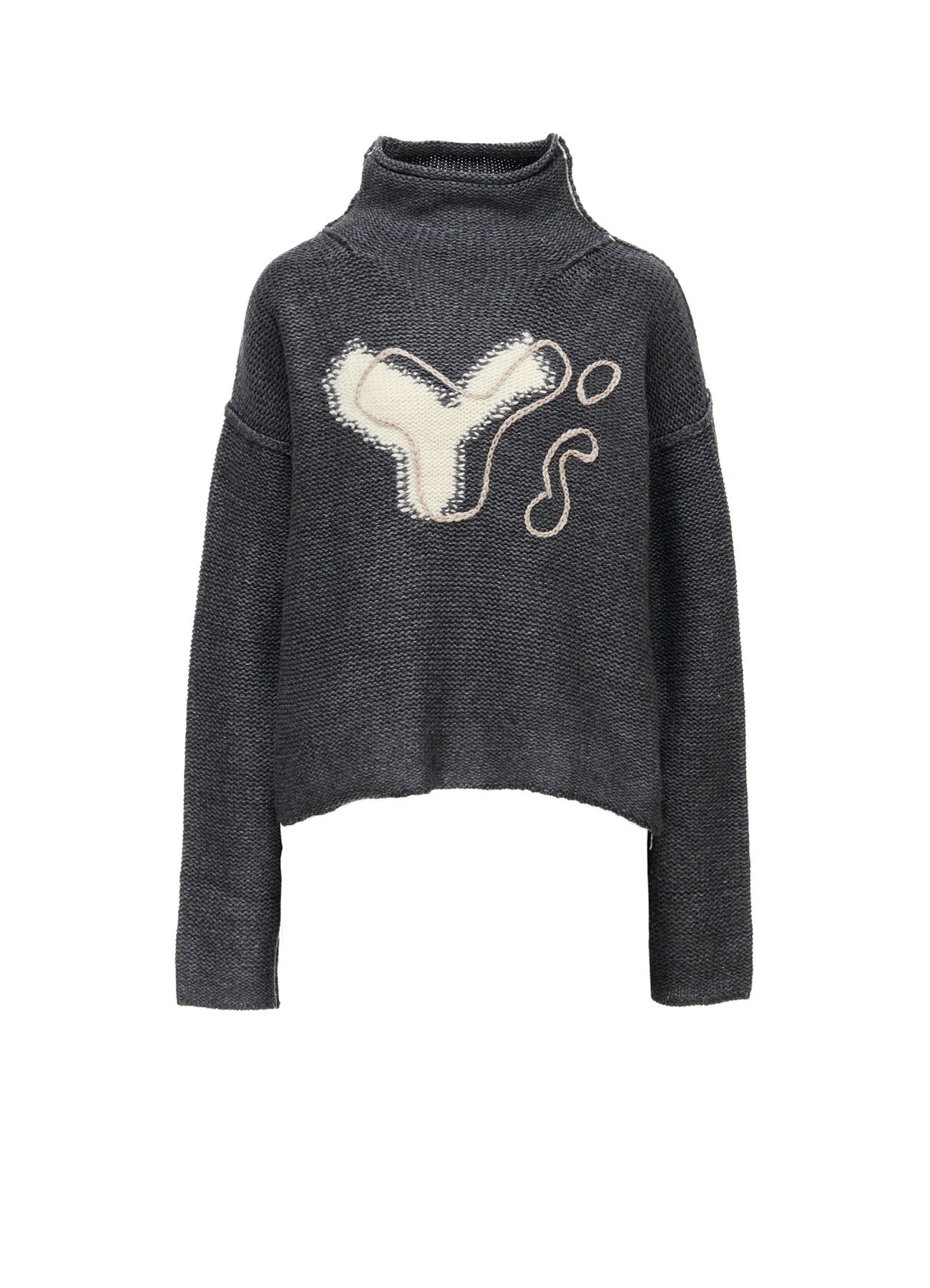 トップス AUBERGE Y Y's LOGO KNIT PULLOVER – THE SHOP YOHJI YAMAMOTO