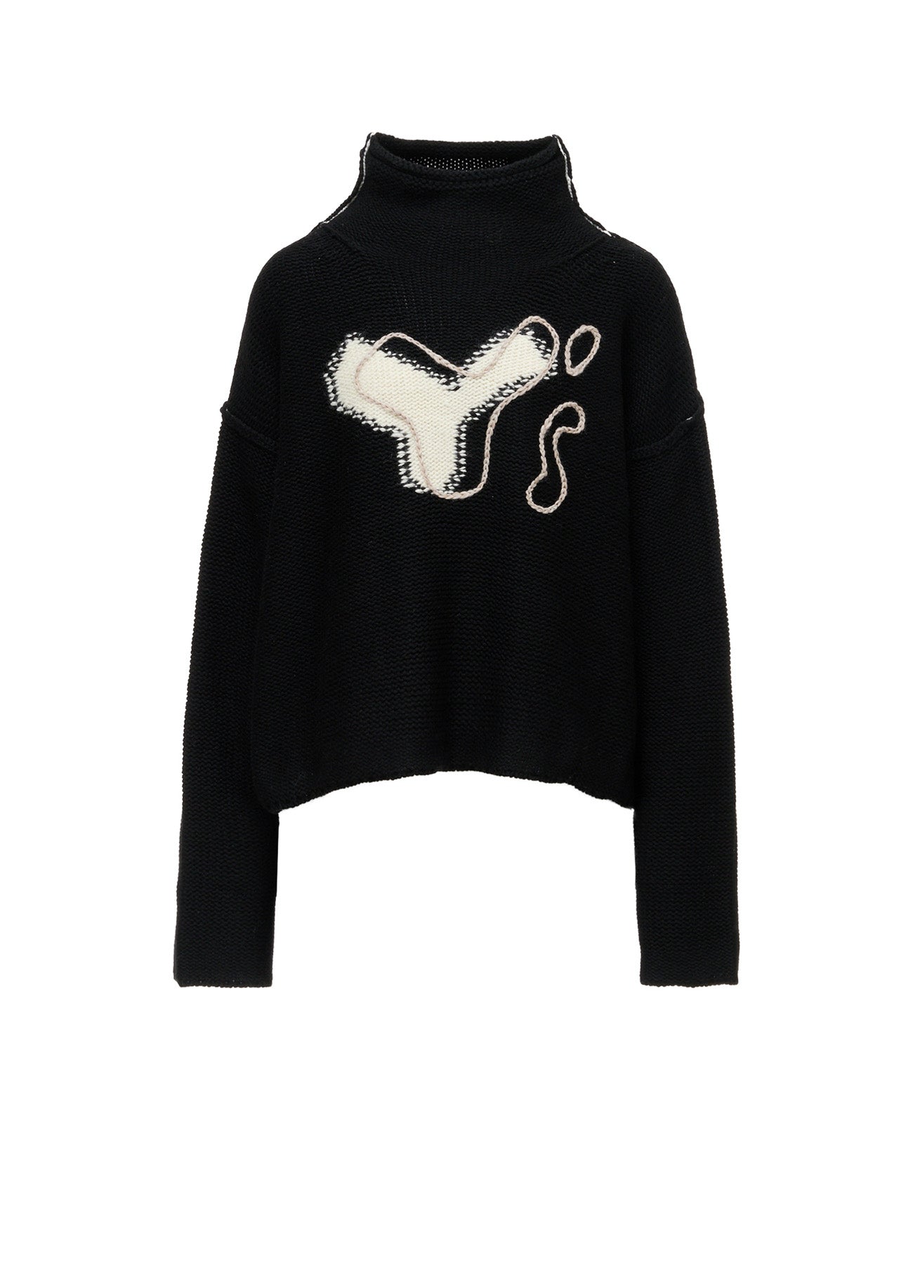 Y's LOGO KNIT PULLOVER – THE SHOP YOHJI YAMAMOTO