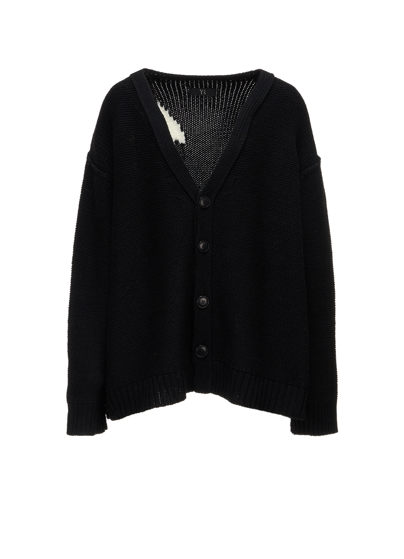 Y's LOGO KNIT CARDIGAN – THE SHOP YOHJI YAMAMOTO