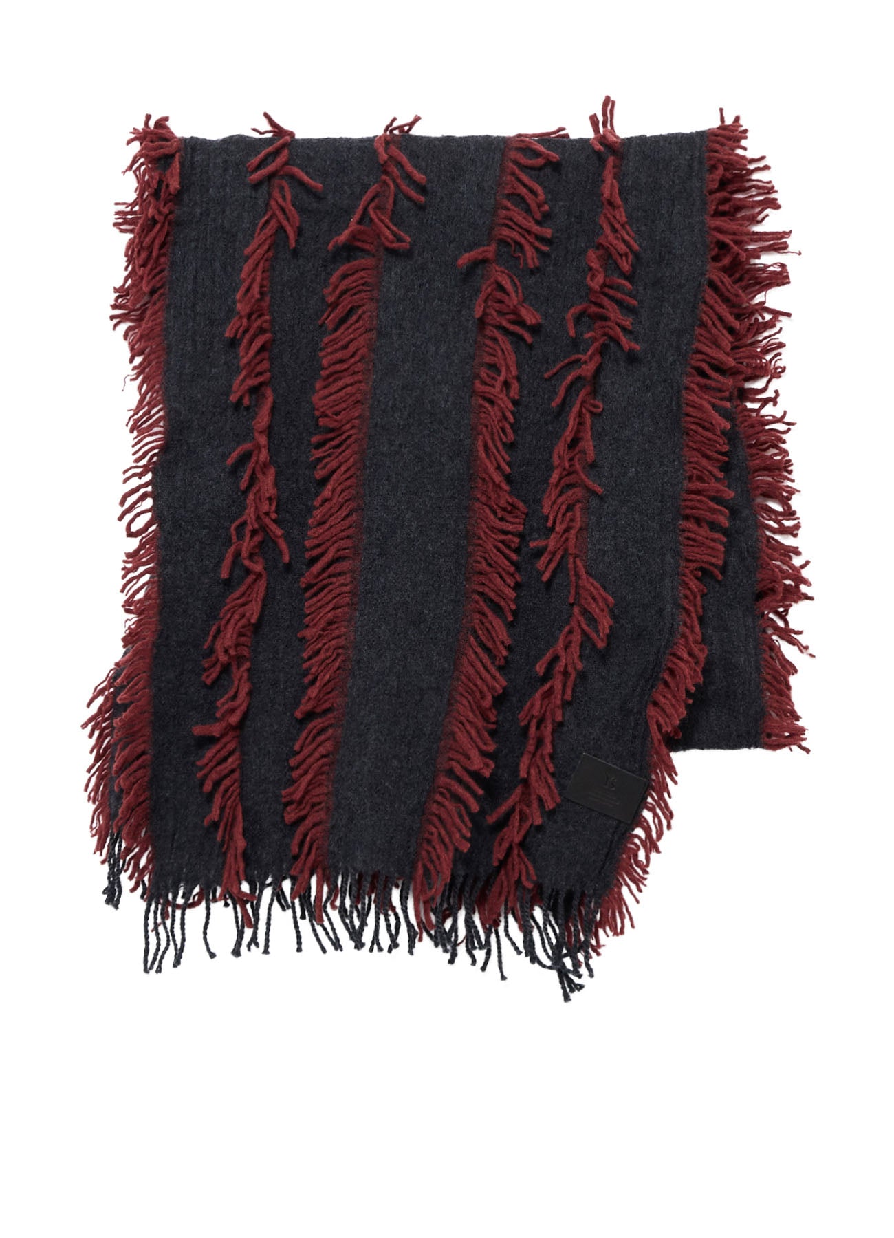 Y's Yohji Yamamotoウール100% ストール マフラー WOOL SATIN-WEAVE CUT STOLE – THE SHOP YOHJI YAMAMOTO